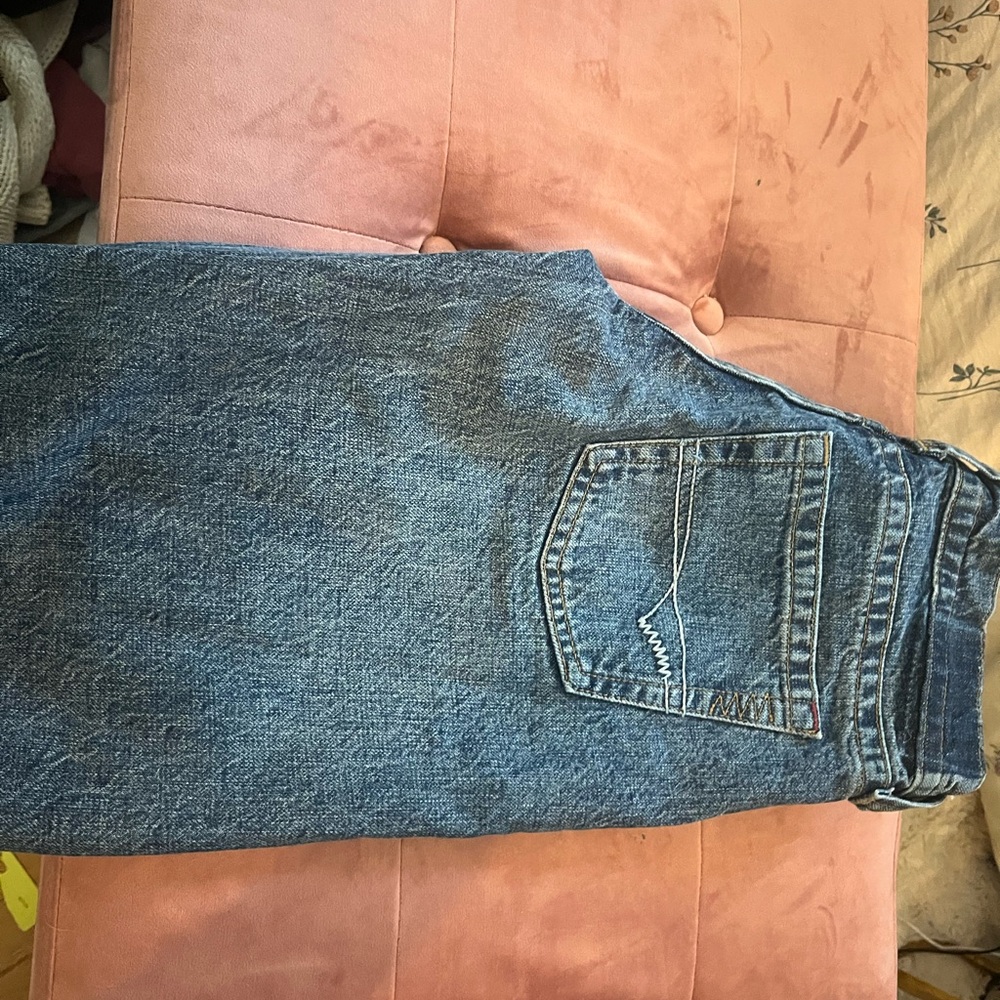 BDG Blue Straight Leg Jeans